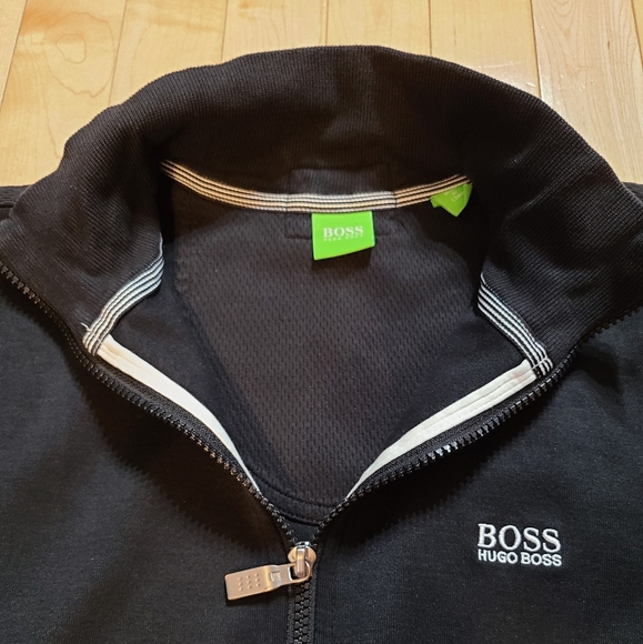 HUGO BOSS Green Label Zip Up Sweater - Picture 3 of 6